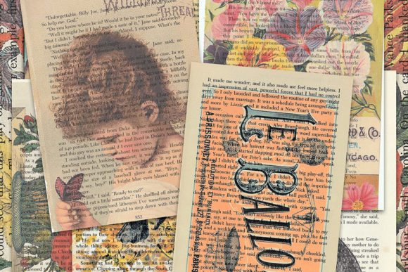 Download Printed Vintage Book Pages - Printed Collection