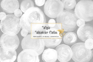 Download White Watercolor Circles Clipart - Premium Resources